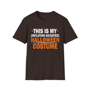 Funny Halloween Shirt Joke Inflation Halloween Costume  Unisex Softstyle T-Shirt