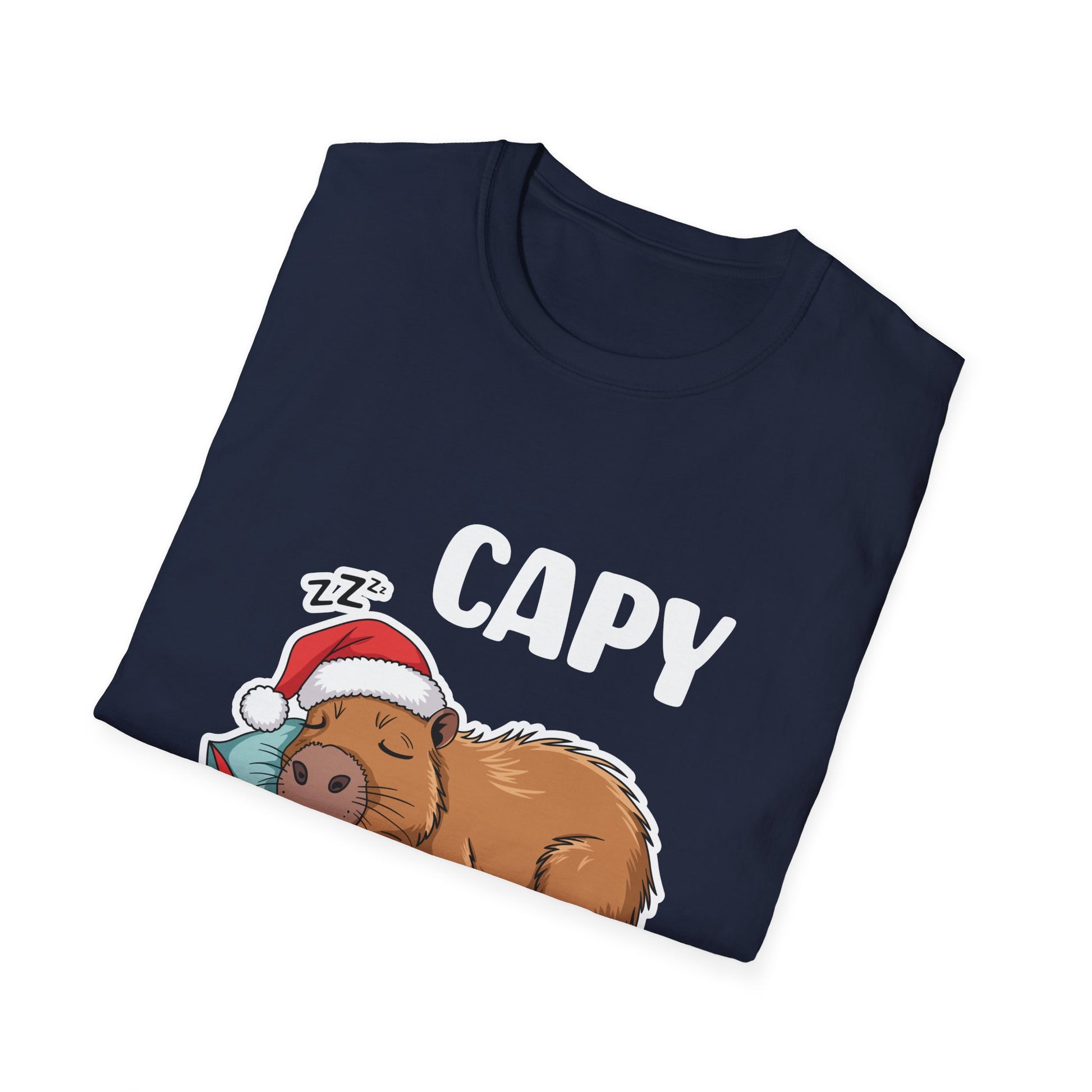 Capybara Christmas Unisex T-Shirt