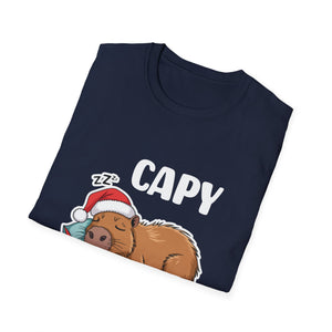 Capybara Christmas Unisex T-Shirt