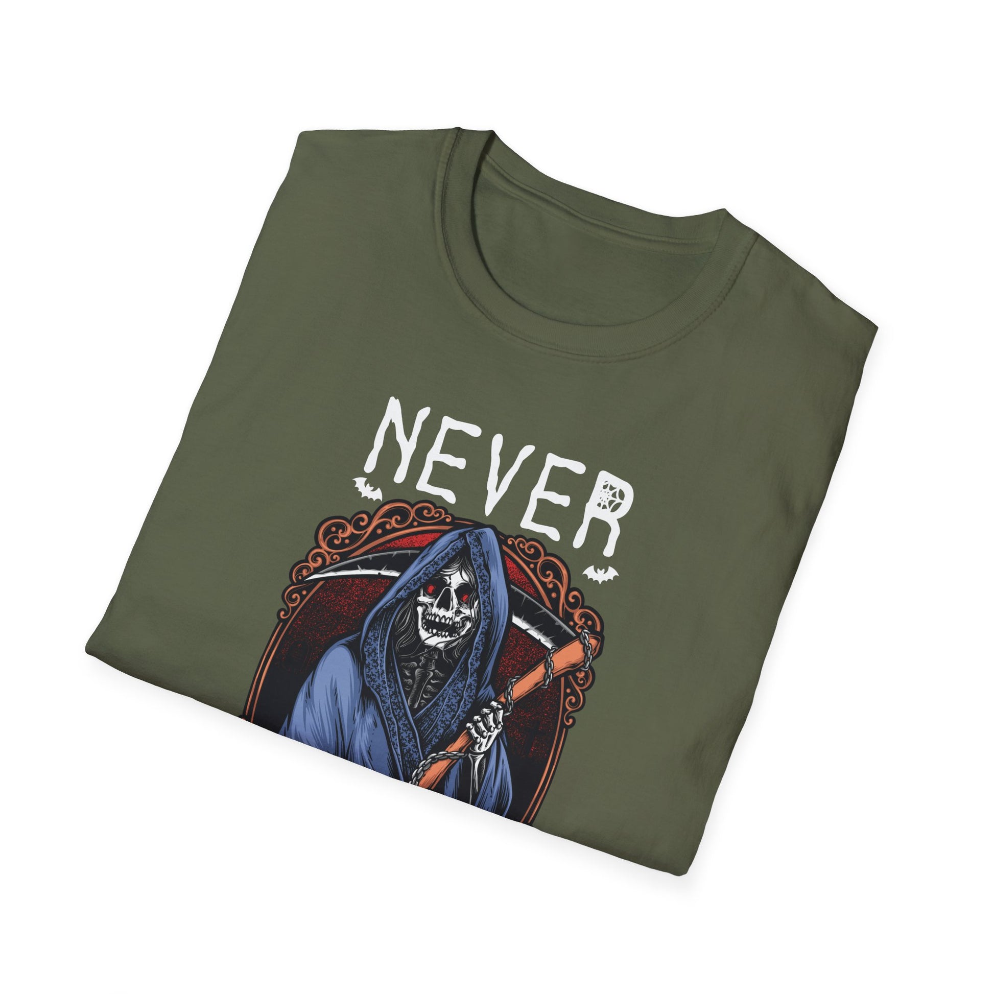 Never Better Grim Reaper T-Shirt — Funny Dark Humor Tee