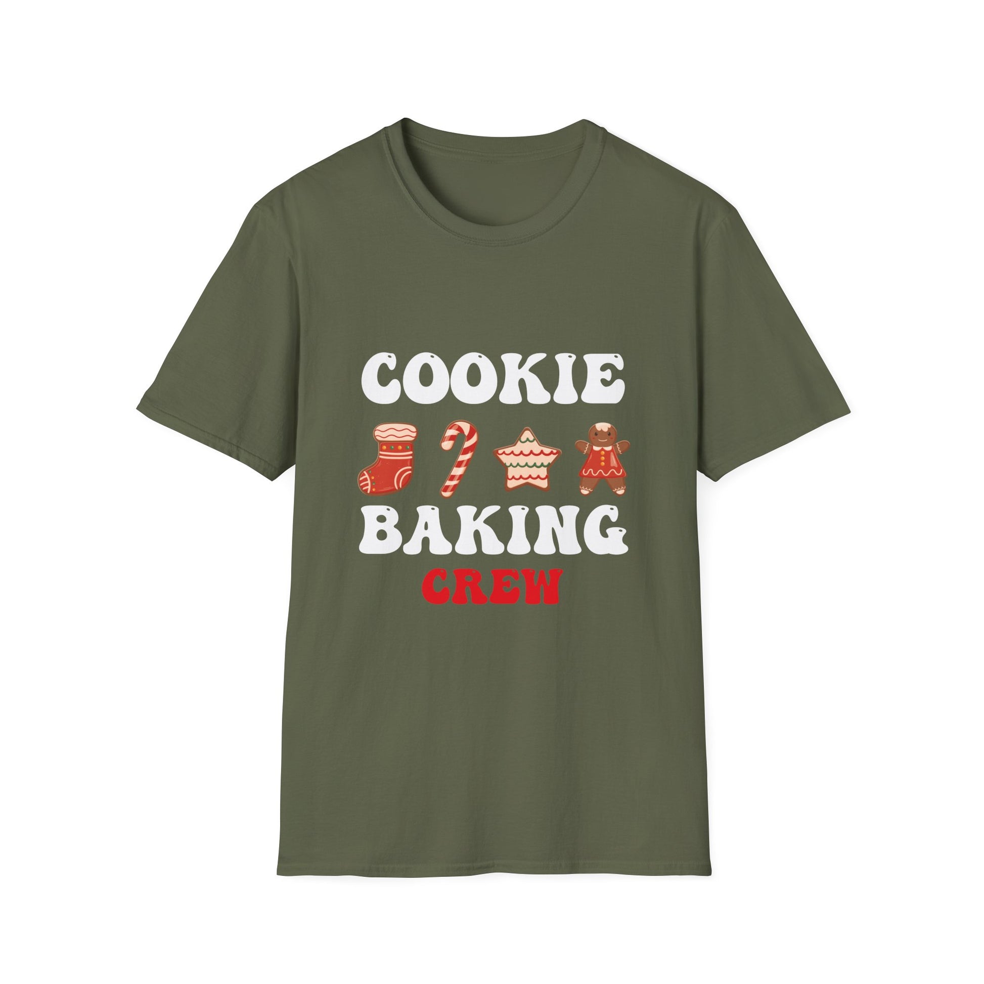 Christmas Cookie Baking Crew Gingerbread Christmas Baking Unisex T-Shirt