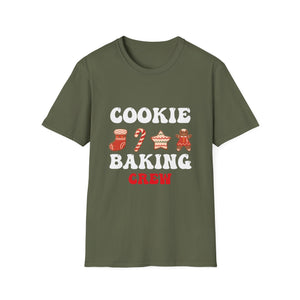 Christmas Cookie Baking Crew Gingerbread Christmas Baking Unisex T-Shirt