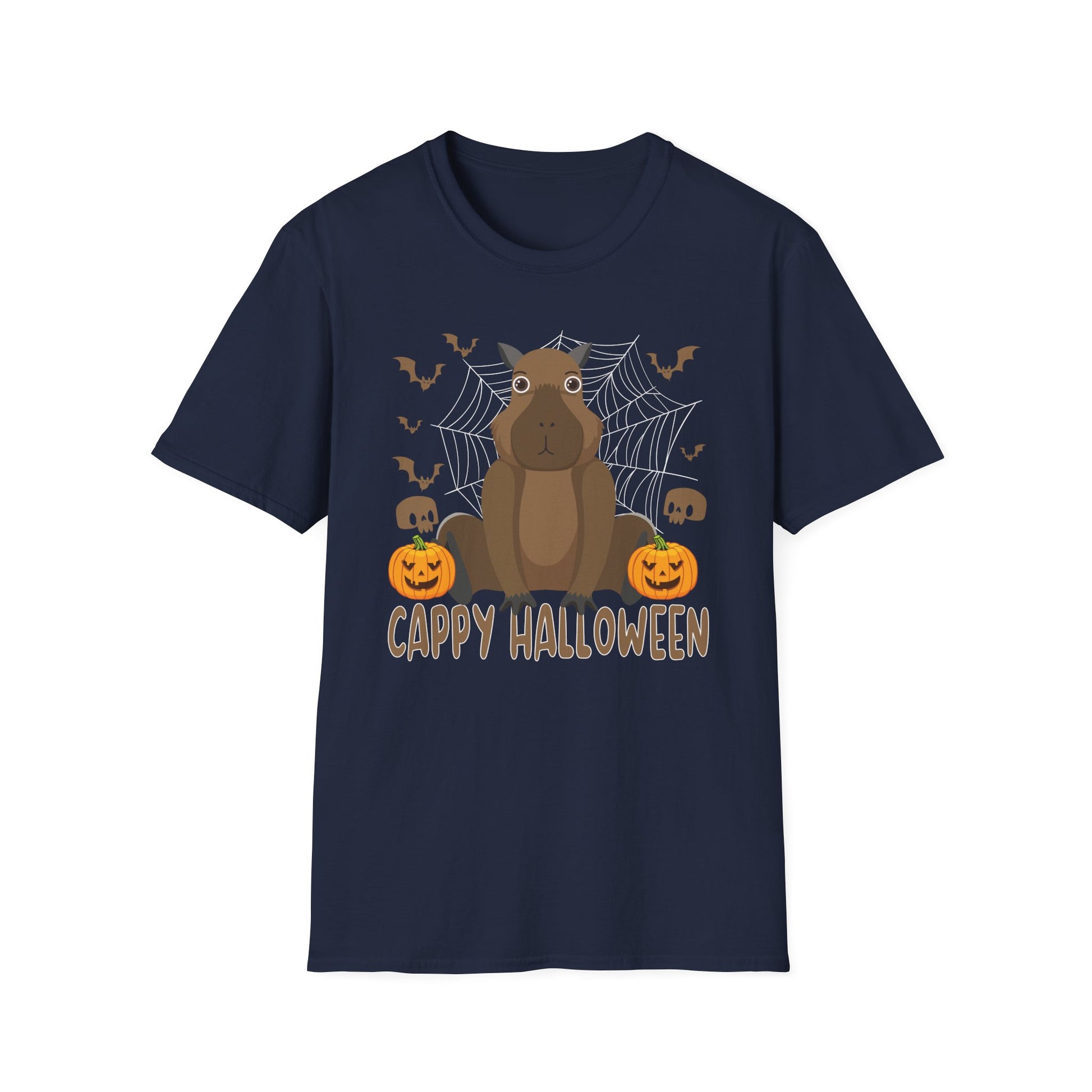 Cappy Halloween Capy Halloween Tee Unisex Softstyle T-Shirt