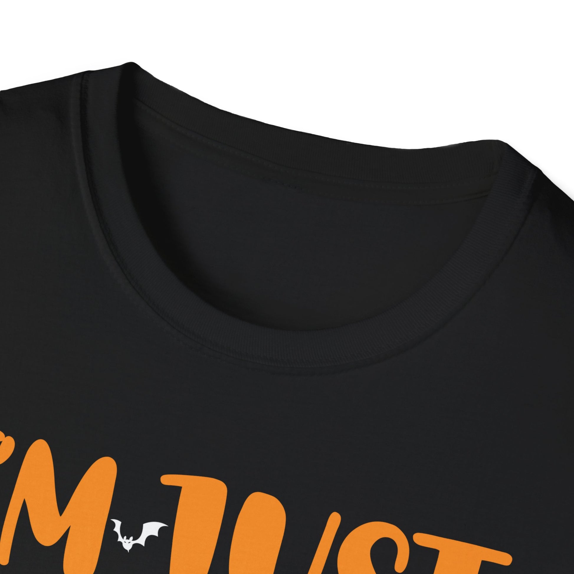 Funny Halloween Costume I'm Just Here for The Boos T-Shirt Unisex Softstyle T-Shirt