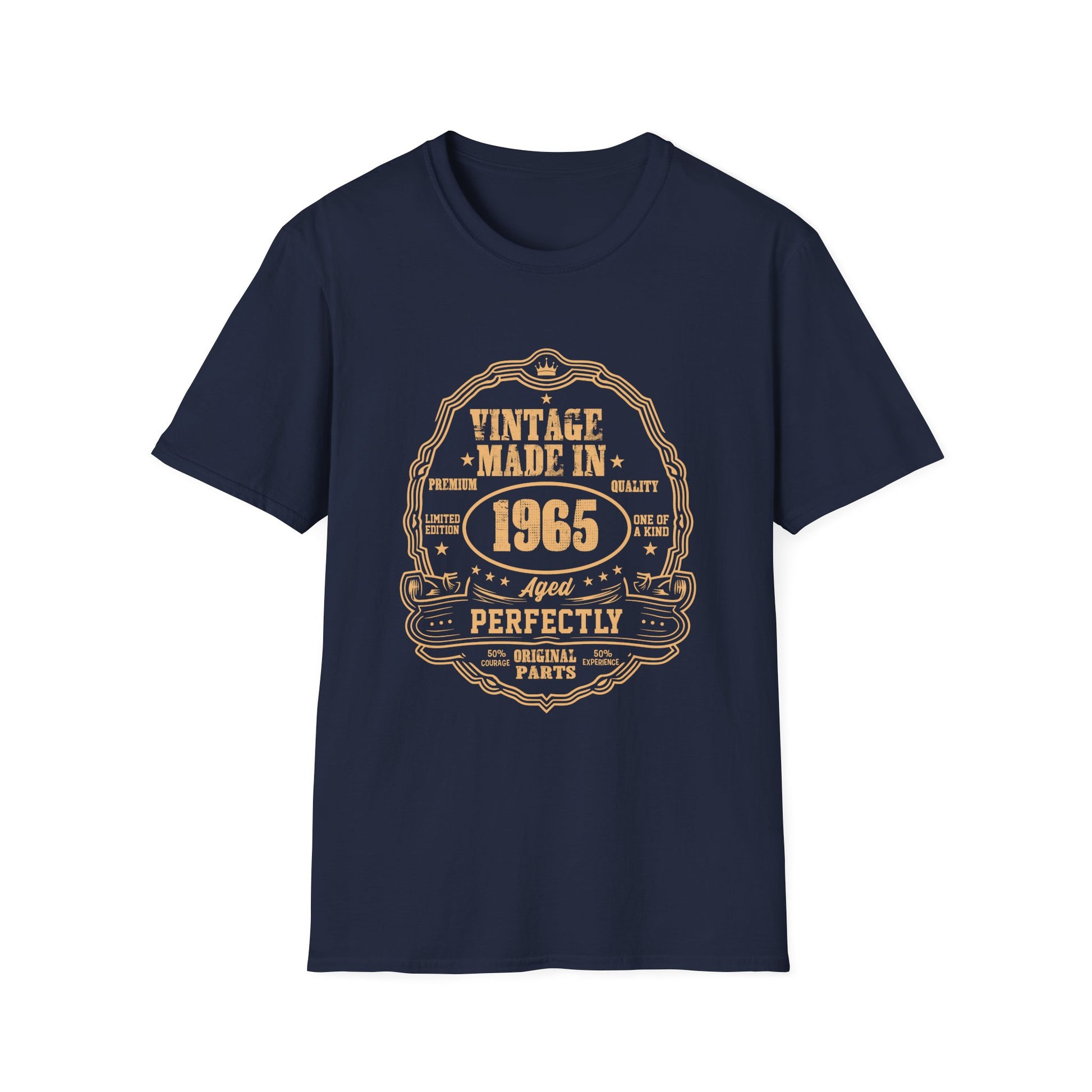 1965 Vintage Made In Tee — Perfectly Aged 58th Birthday Shirt