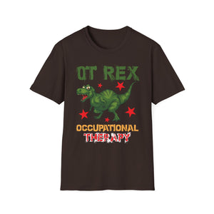OT Rex Occupational Therapy T-Shirt – Funny Dino OT Shirt for Therapists