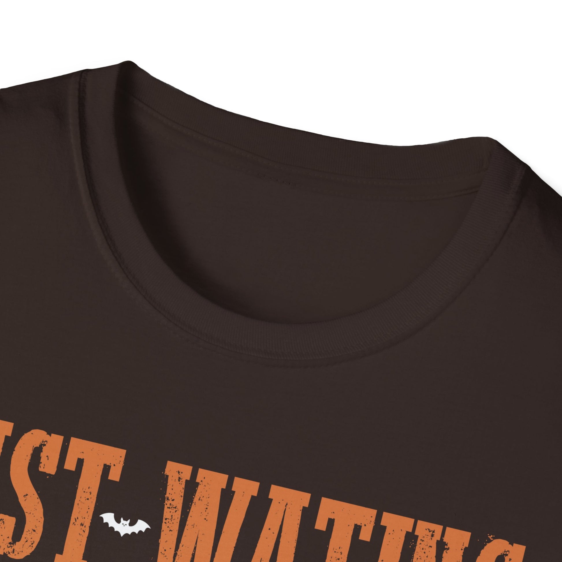 Halloween Skeleton Palm Tree T-Shirt — "Just Waiting Halloween" Graphic Tee