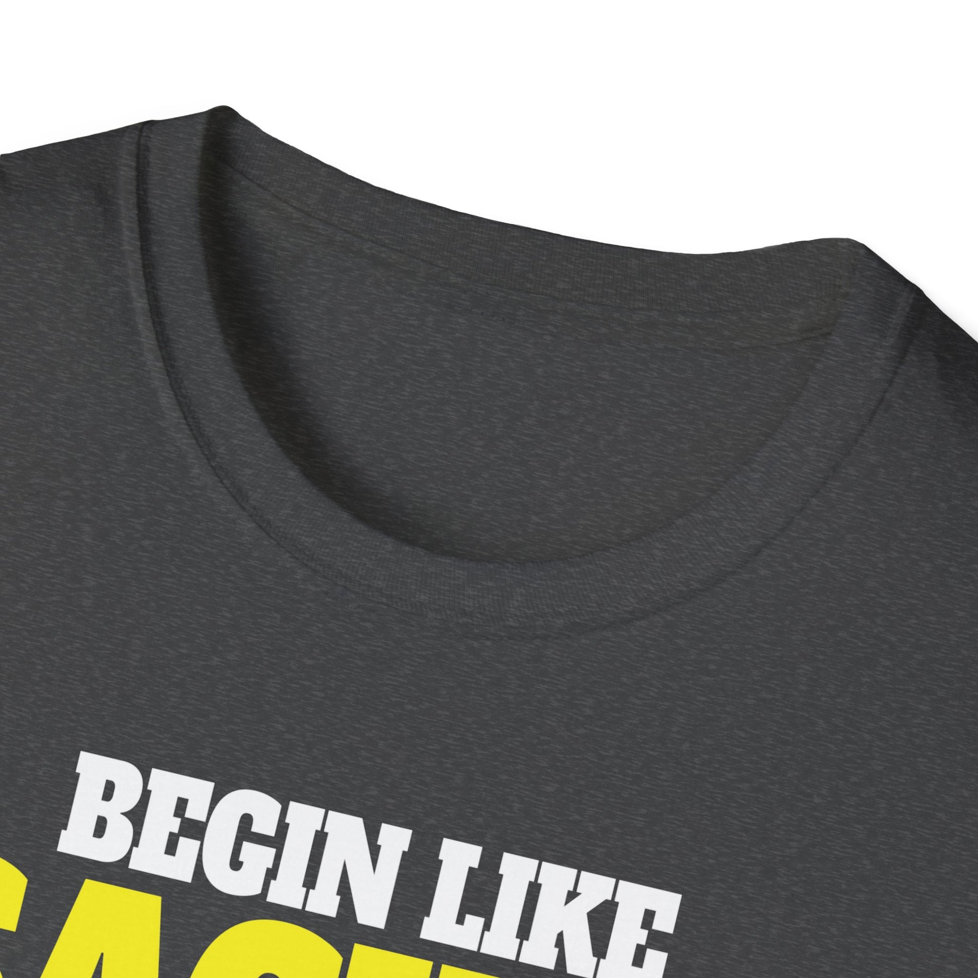 Cricket Legends T-Shirt — "Begin Like Sachin, Live Like Kohli, Finish Like Dhoni"