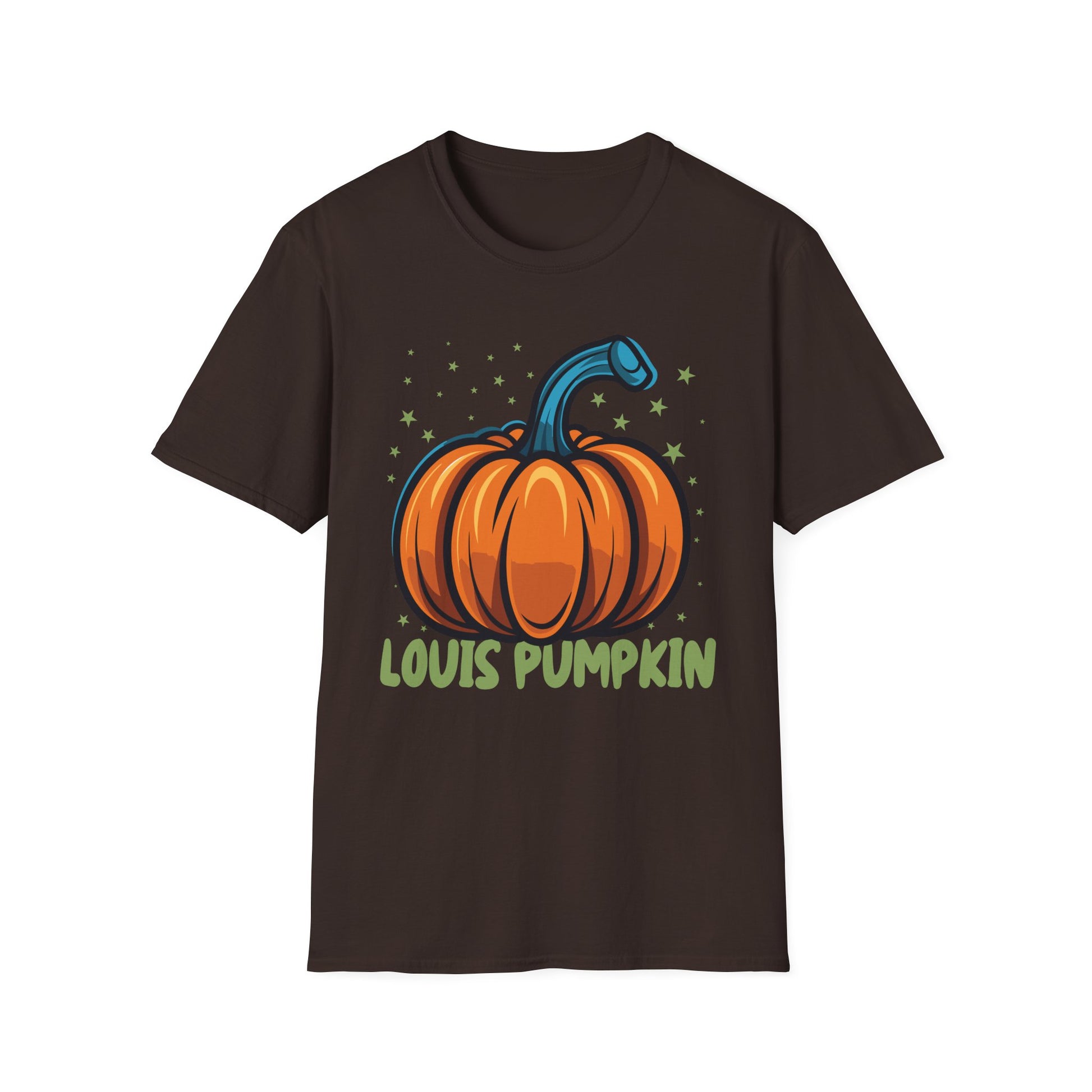 Louis Pumpkin T-Shirt — Cute Halloween Pumpkin Graphic Tee