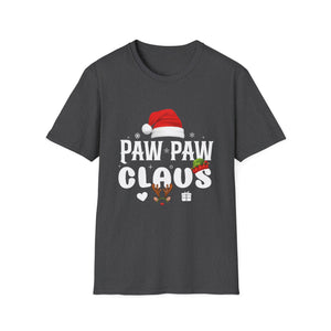 Paw Paw Claus Christmas Santa Family Matching Pajamas Xmas T-Shirt