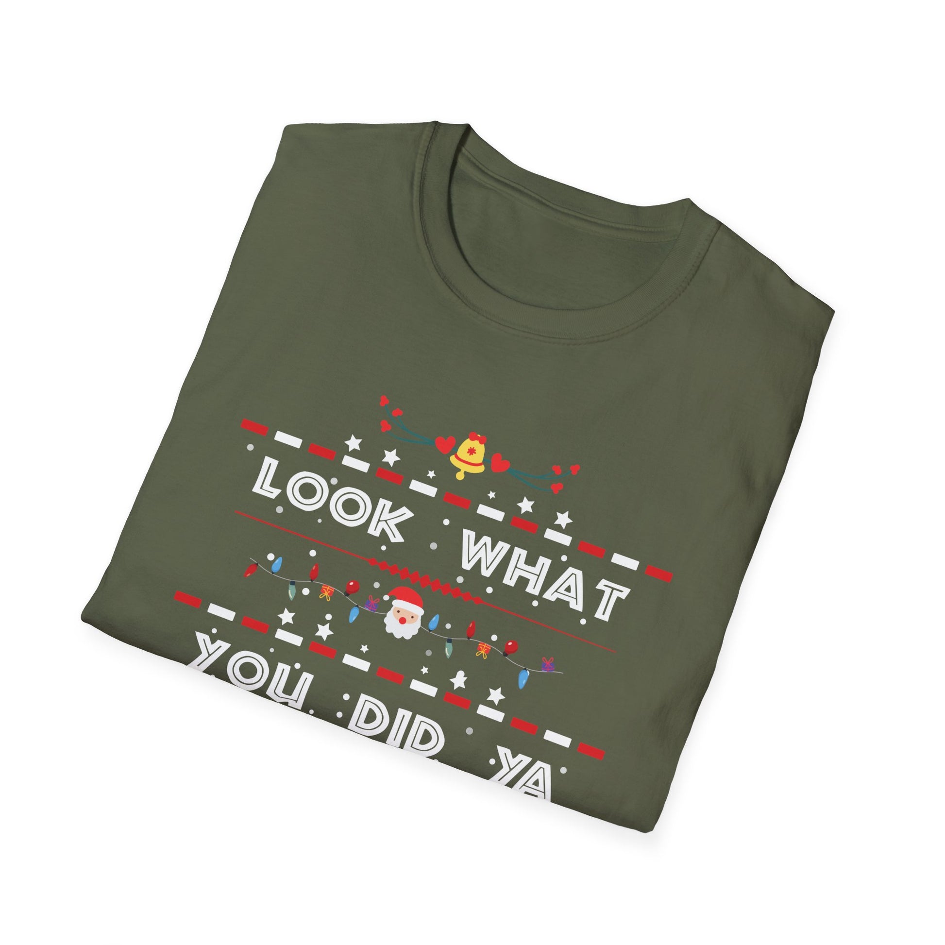 Look What You Did Ya Little Jerk Christmas T-Shirt
