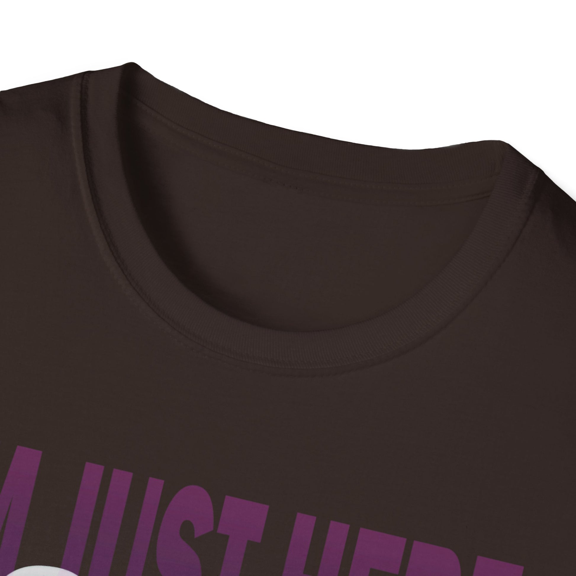 Just Here For The Boos Halloween Costume Funny Halloween TeeUnisex Softstyle T-Shirt