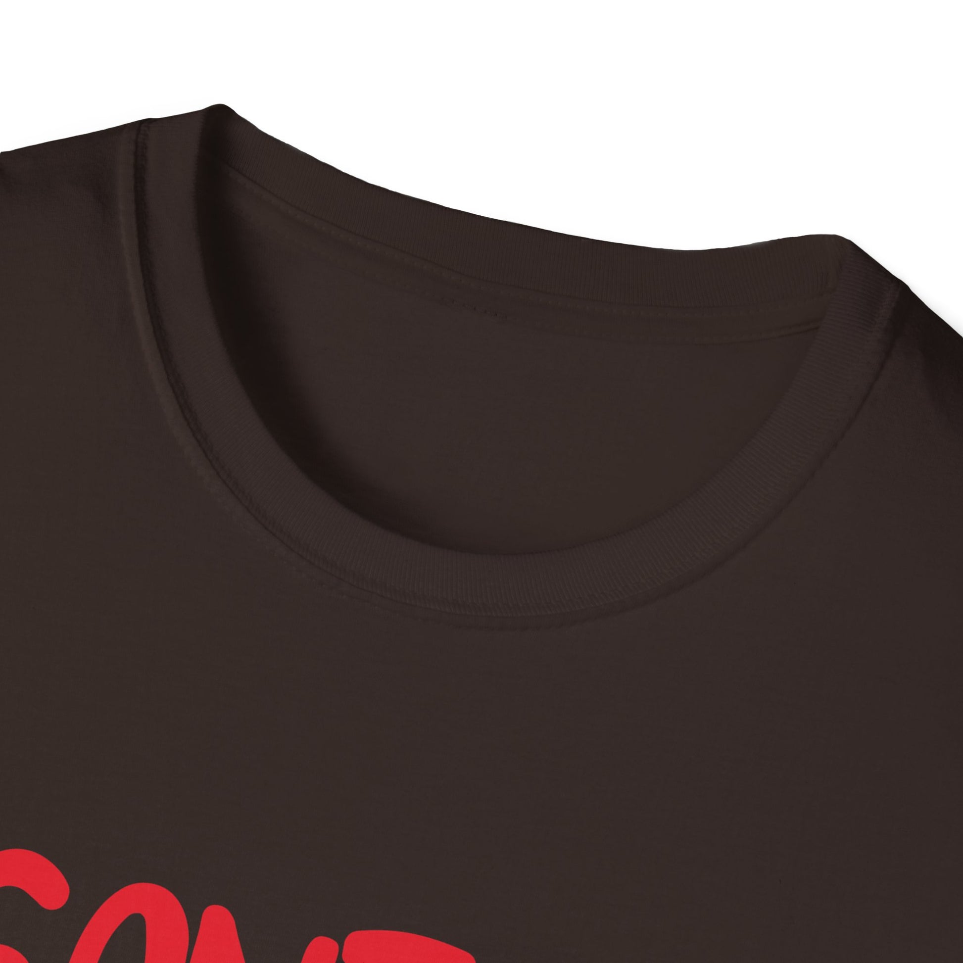 Santa's Favorite T-Shirt — Funny Christmas Tee with Santa in Chimney