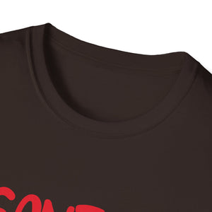 Santa's Favorite T-Shirt — Funny Christmas Tee with Santa in Chimney