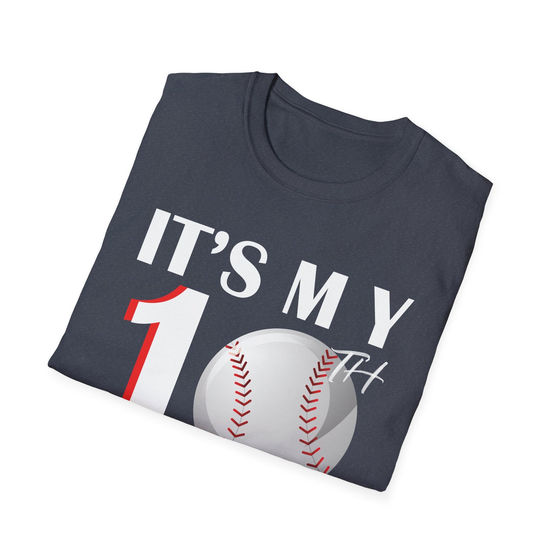 It's My 10th Birthday Baseball Player 10 Years Old Boys Birthday Unisex Shirt