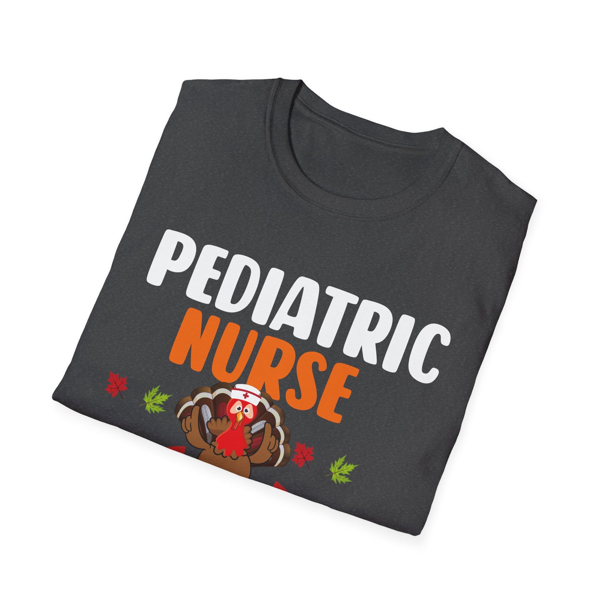 Pediatric Nurse Thanksgiving T‑Shirt — "Gobble Squad" Turkey Crew Shirt  Unisex T-Shirt