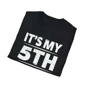 It's My 5th Birthday Bro Fifth Birthday Party For Boys Girls Unisex T-Shirt