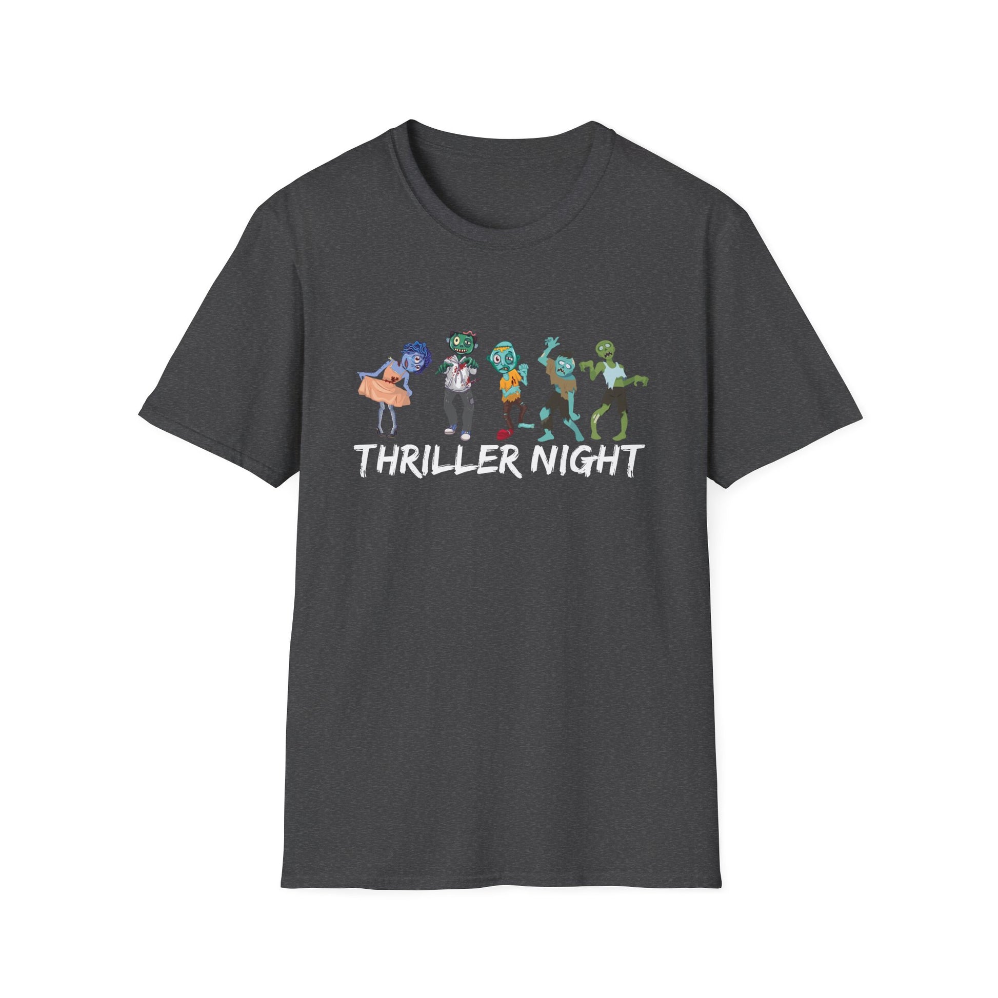 Thriller Night T-Shirt — Dancing Monsters Halloween Tee