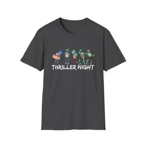 Thriller Night T-Shirt — Dancing Monsters Halloween Tee