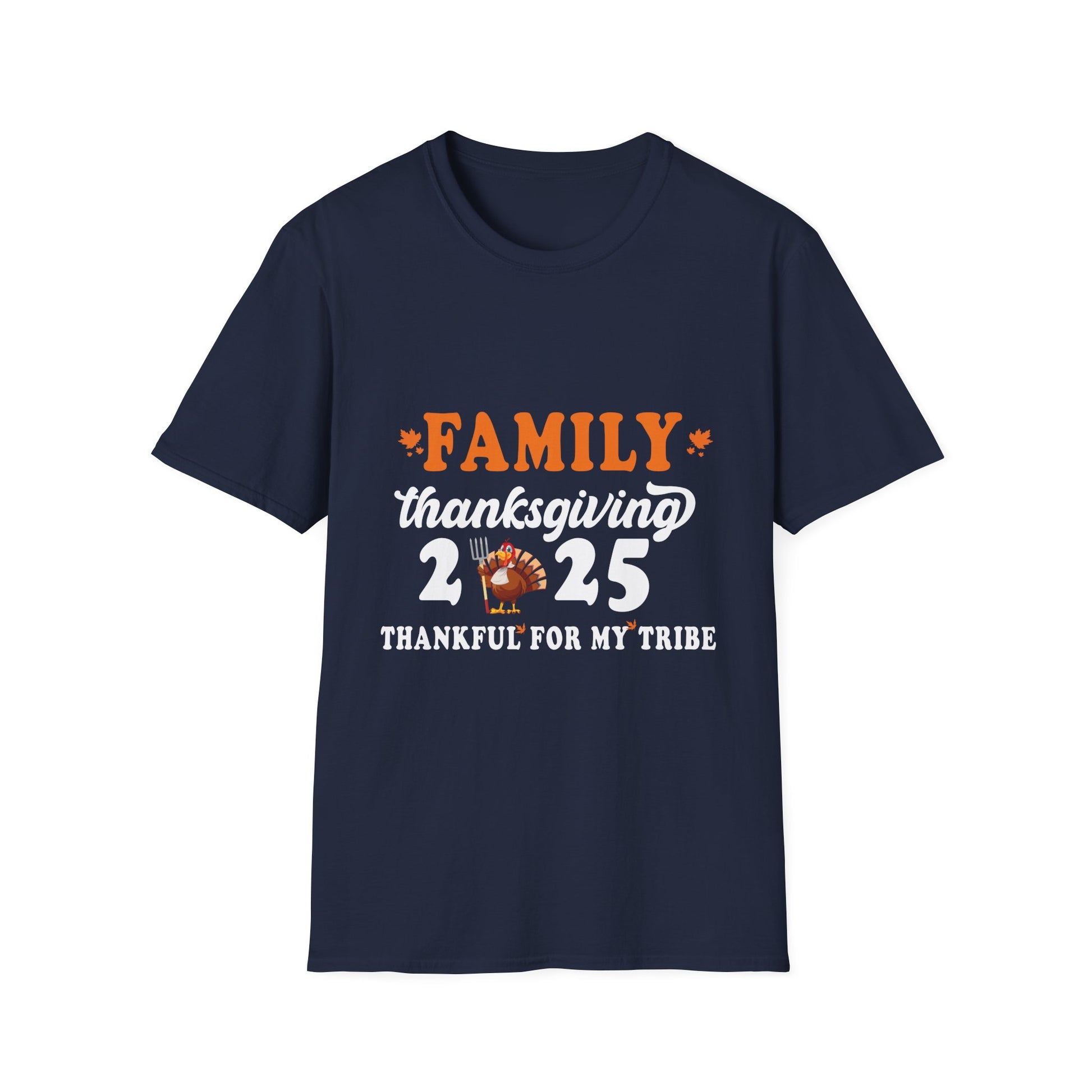 Family Thanksgiving 2025 Turkey Thanksgiving Matching  Unisex T-Shirt