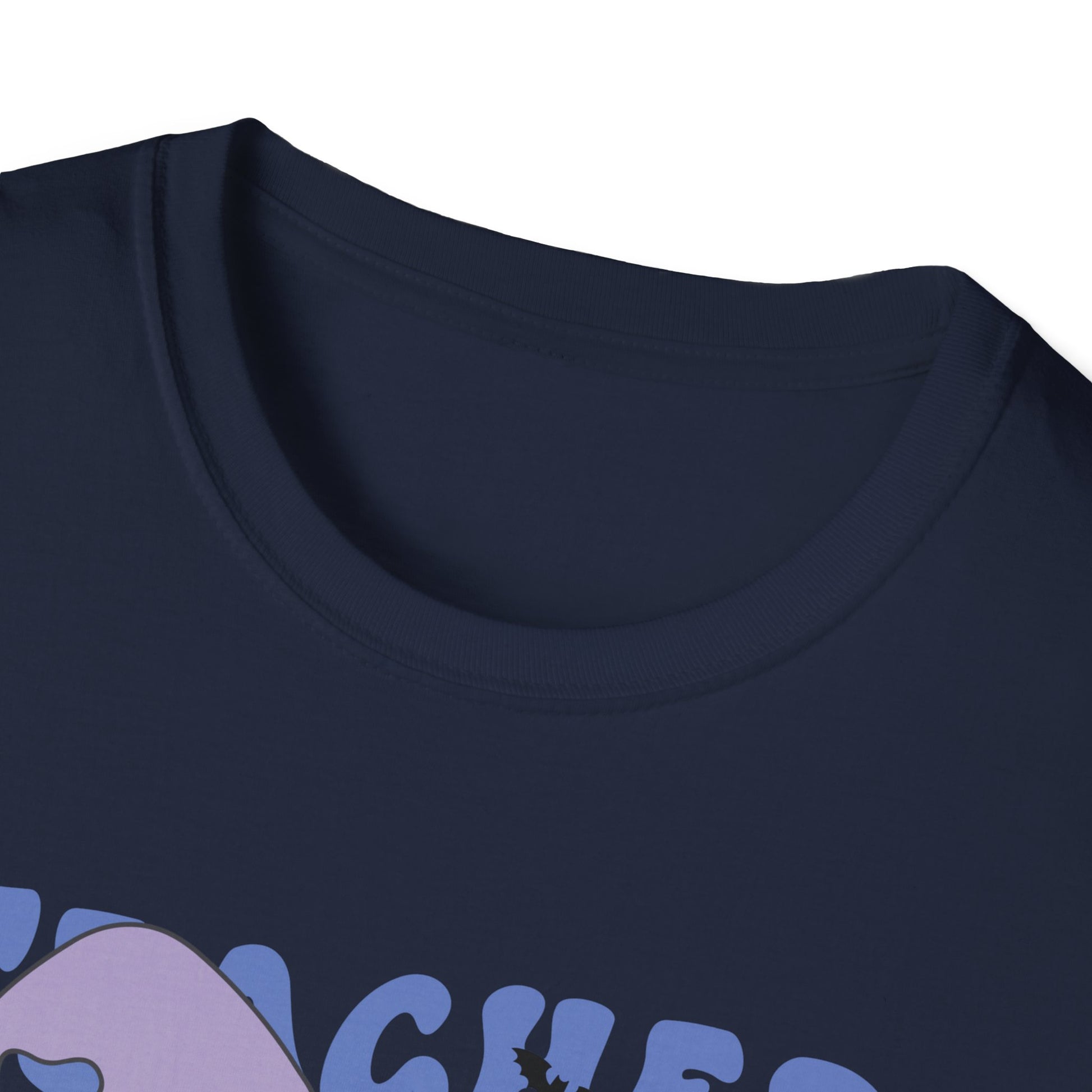 Teacher Ghost T-Shirt — Cute Witch Hat Teacher Design