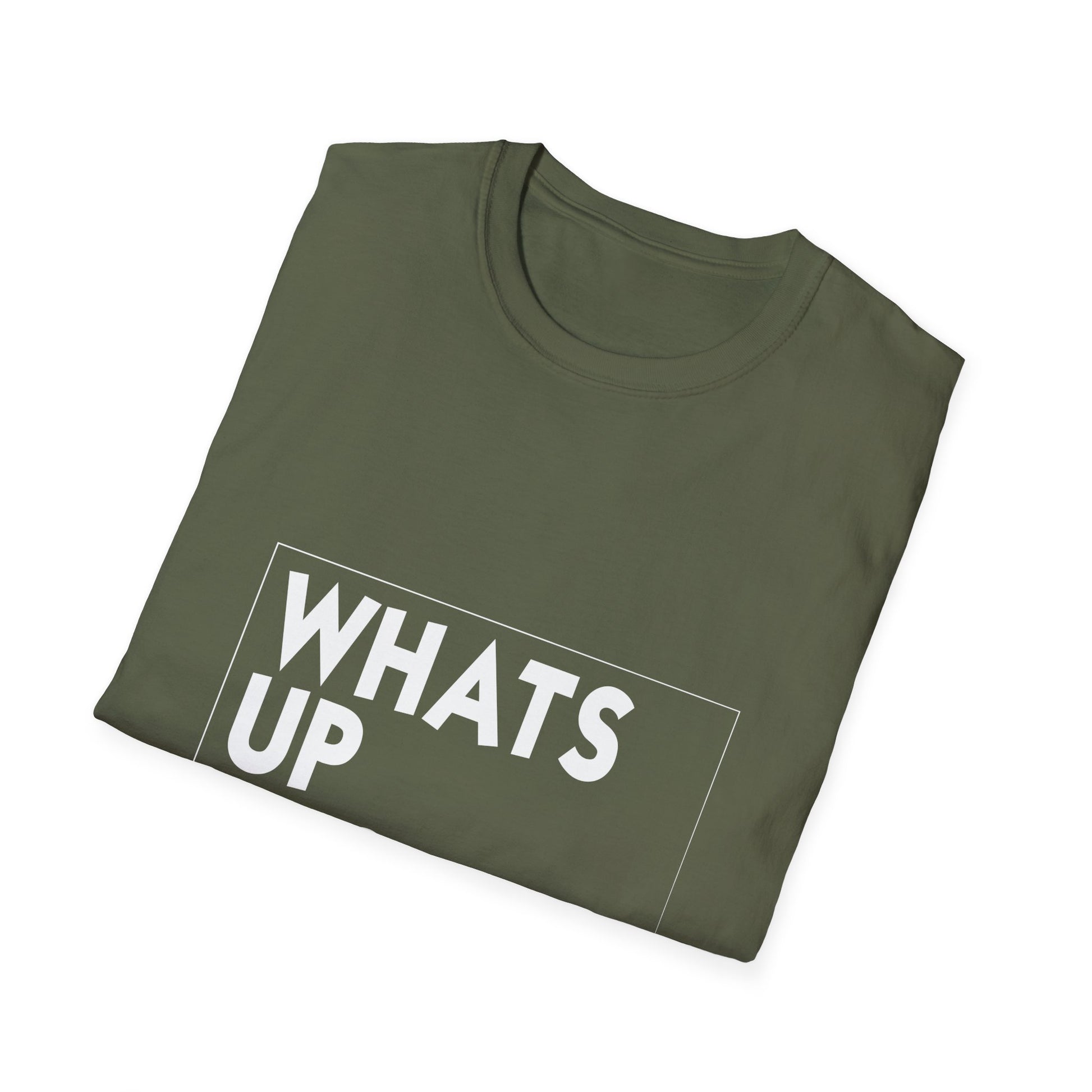 Whats Up Brother T-Shirt — Bold Monochrome Graphic Tee