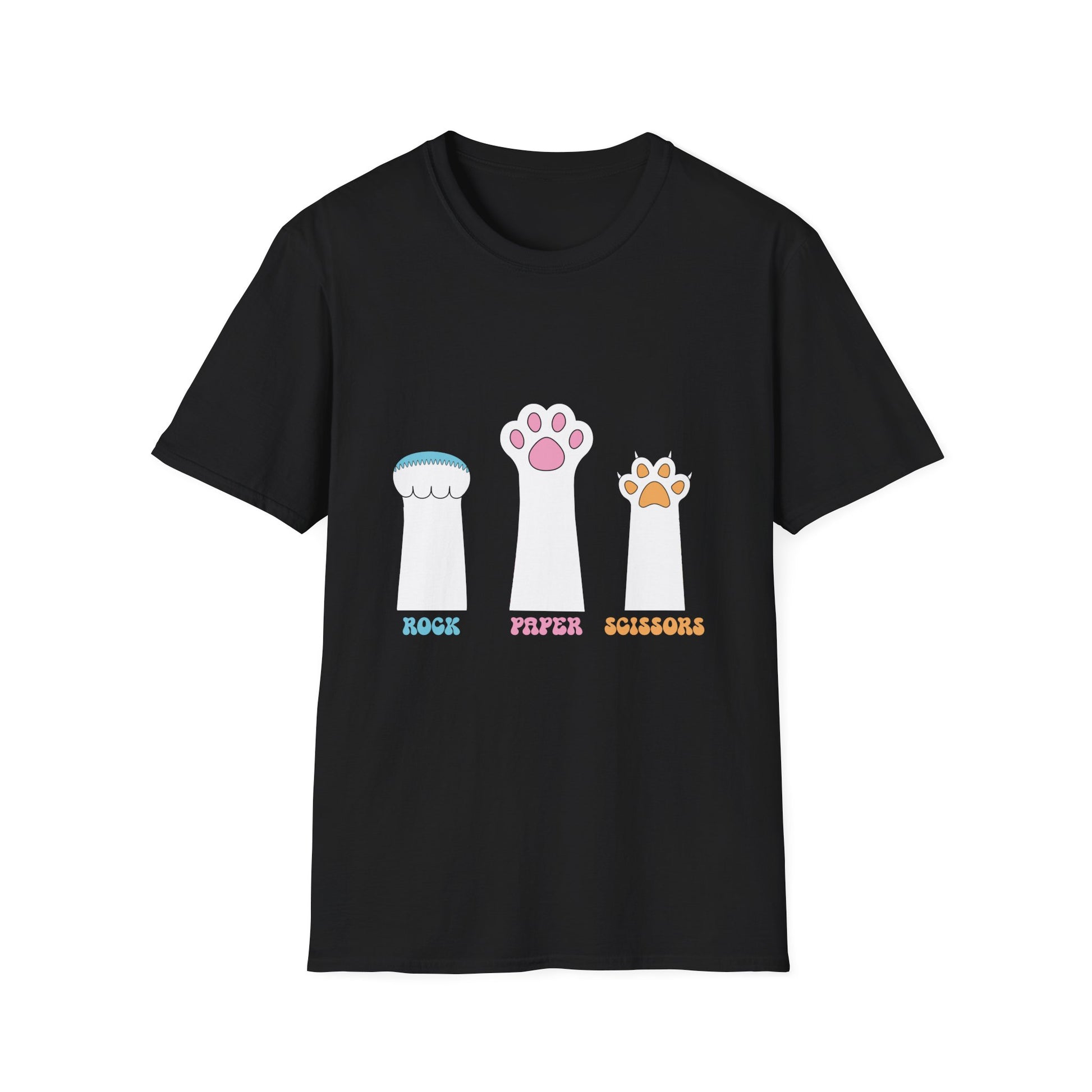 Cat Paws Rock Paper Scissors T-Shirt