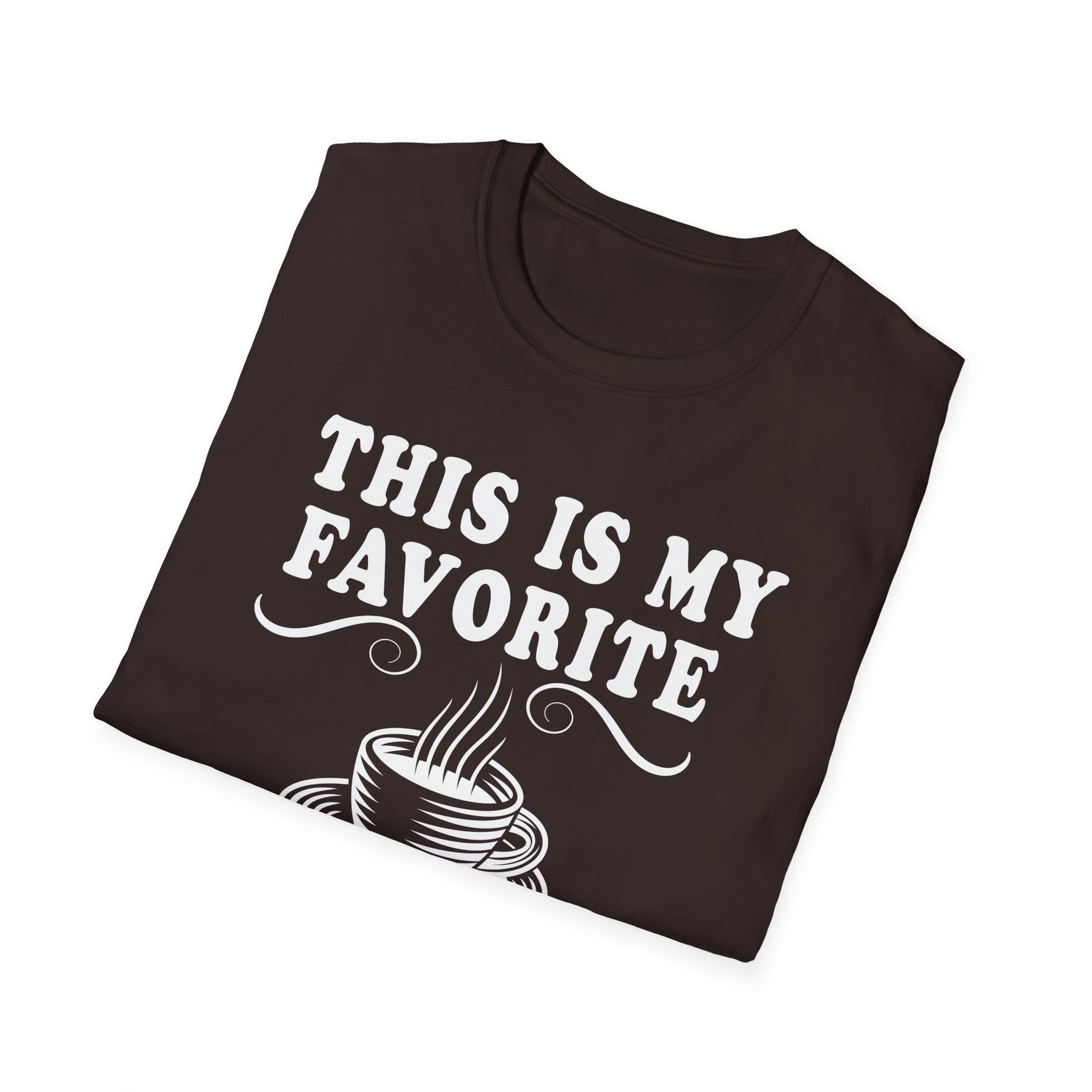 Tea Shirt T-Shirt — "This Is My Favorite Tea Shirt" Funny Tea Lover Tee