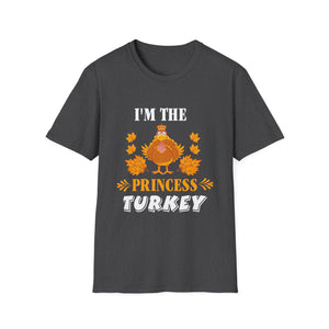 Thanksgiving Princess T-Shirt for Kids