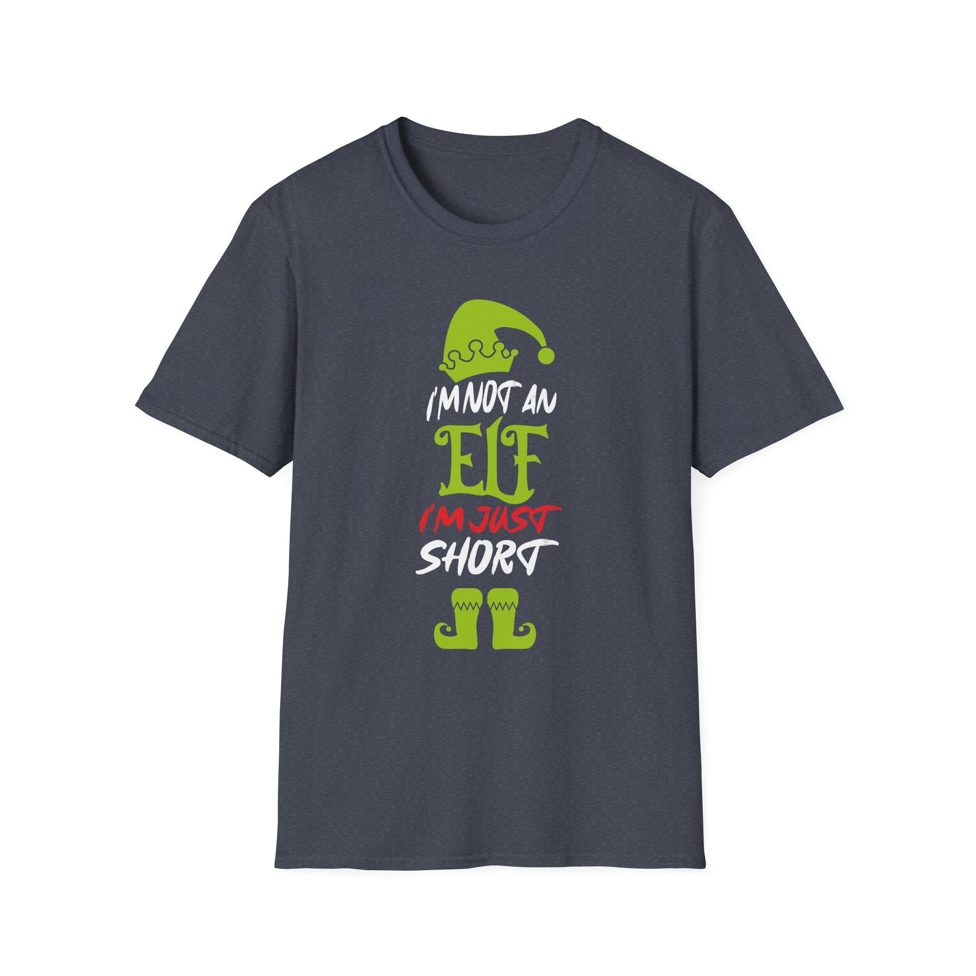 Im Not An Elf Just Short Funny Christmas Xmas Men Women Kids Unisex T-Shirt