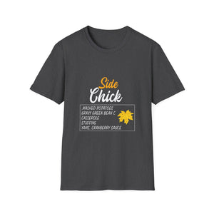 Thanksgiving Side Chick T-Shirt-productor-mockup Unisex T-Shirt