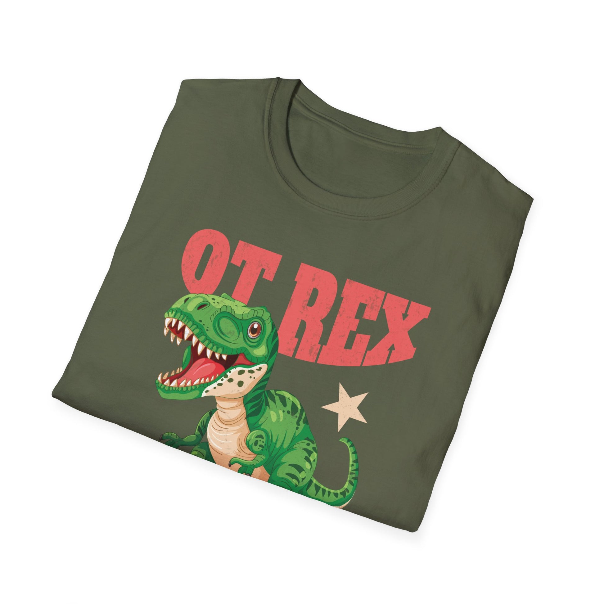 OT Rex Occupational Therapy T-Shirt — Cute Dino OT Tee for Therapists & Students
