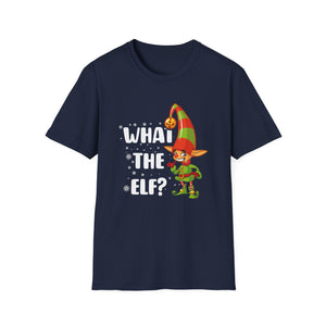 What The Elf? T-Shirt — Funny Christmas Elf Holiday Tee
