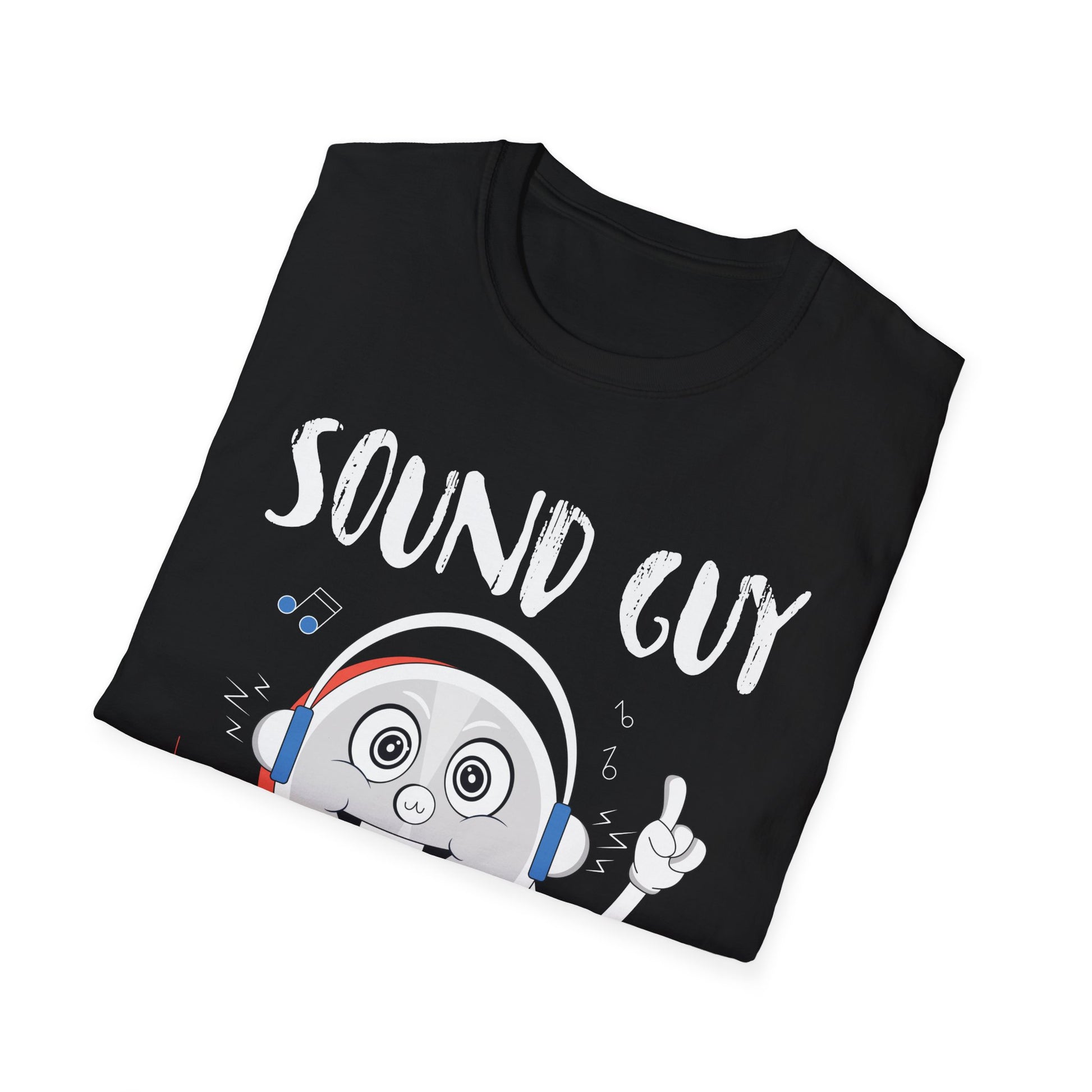 Sound Guy T-Shirt — Funny Audio Engineer Tee with Headphones & Mixer