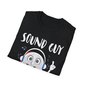 Sound Guy T-Shirt — Funny Audio Engineer Tee with Headphones & Mixer