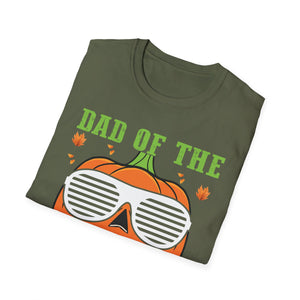Dad of the Patch T-Shirt — Halloween Pumpkin Dad Tee