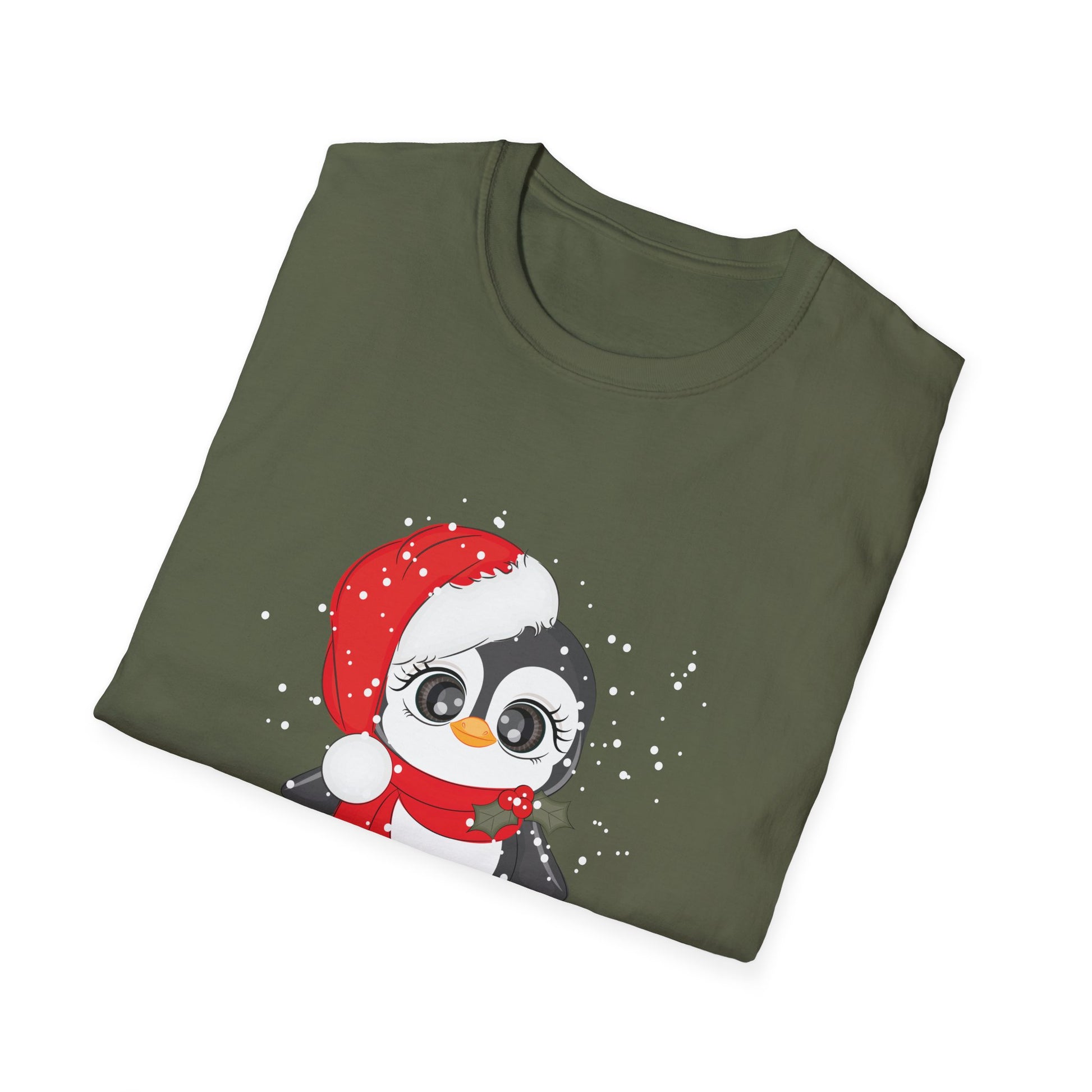 Christmas Penguin - Sweet Christmas Animals Unisex T-Shirt