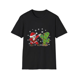 Christmas Dabbing Dance Christmas Dab Dance Santa Unisex T-Shirt