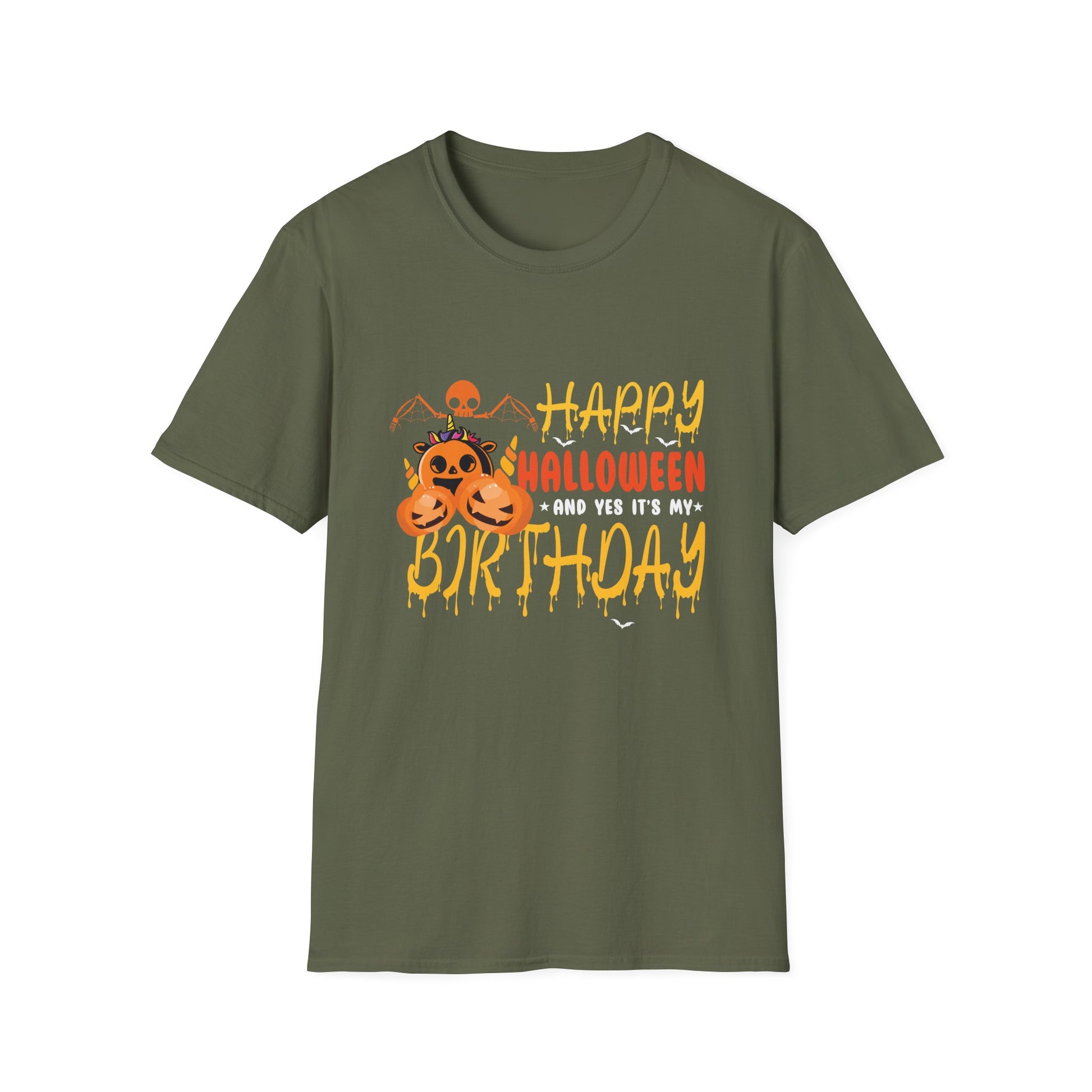 Happy Halloween And Yes It’s My Birthday T-Shirt