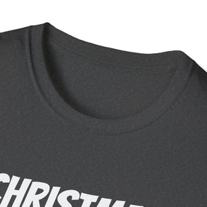 Christmas on the Farm T-Shirt — Holiday Barn & Snowman Farmhouse Tee