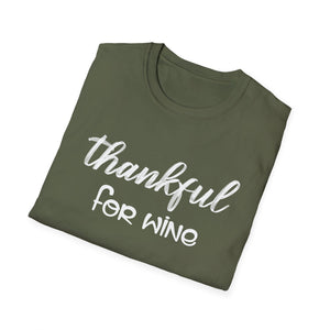 Thankful for Wine T-Shirt