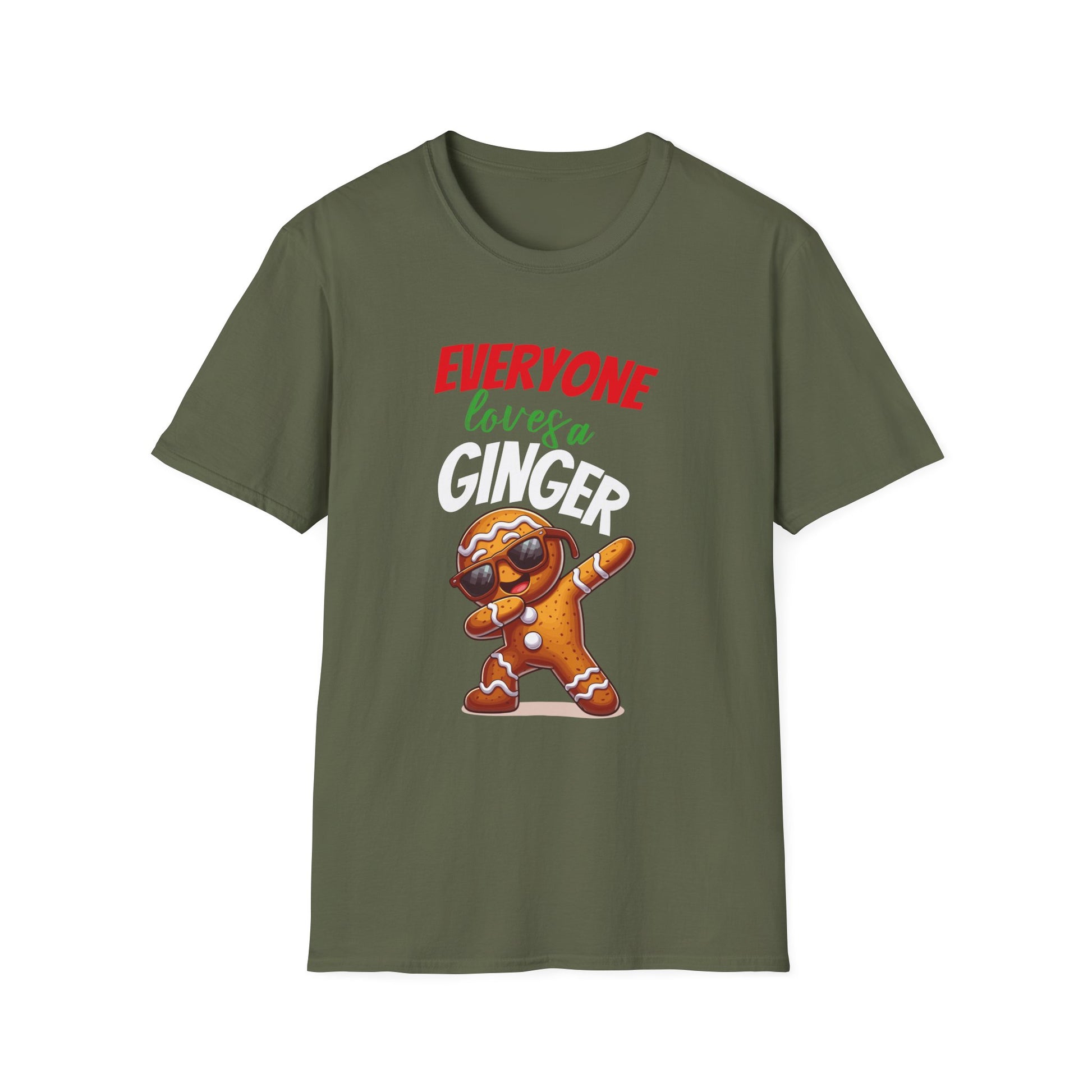 Christmas Gingerbread Everyone Loves A Ginger Unisex T-Shirt