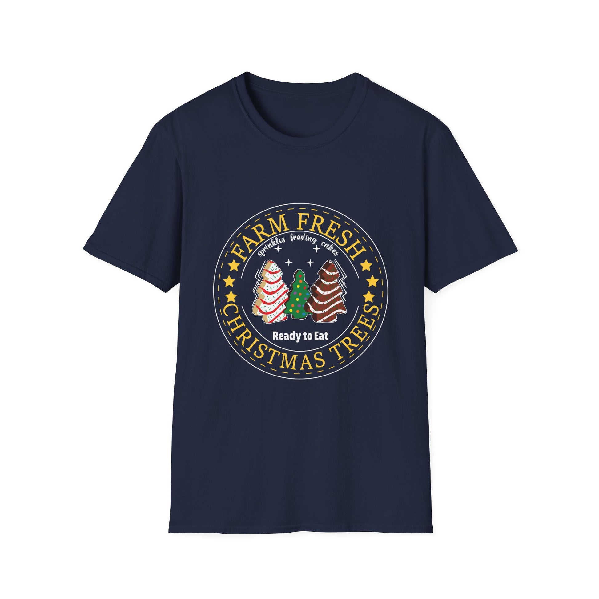Christmas Tree Farm T-Shirt — "Farm Fresh Christmas Trees" Holiday Tee