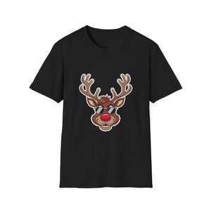 Reindeer Sunglasses T-Shirt — Cool Rudolph Christmas Tee