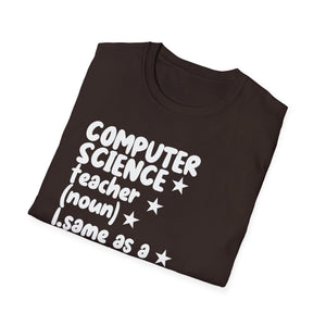 Computer Science Teacher T-Shirt — 