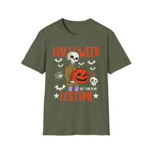 Funny Halloween Shirt Joke Inflation Halloween Costume   Unisex Softstyle T-Shirt