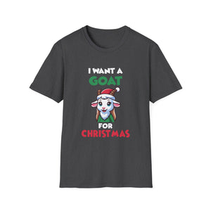Christmas Goat Goats for All Christmas Goats Unisex T-Shirt
