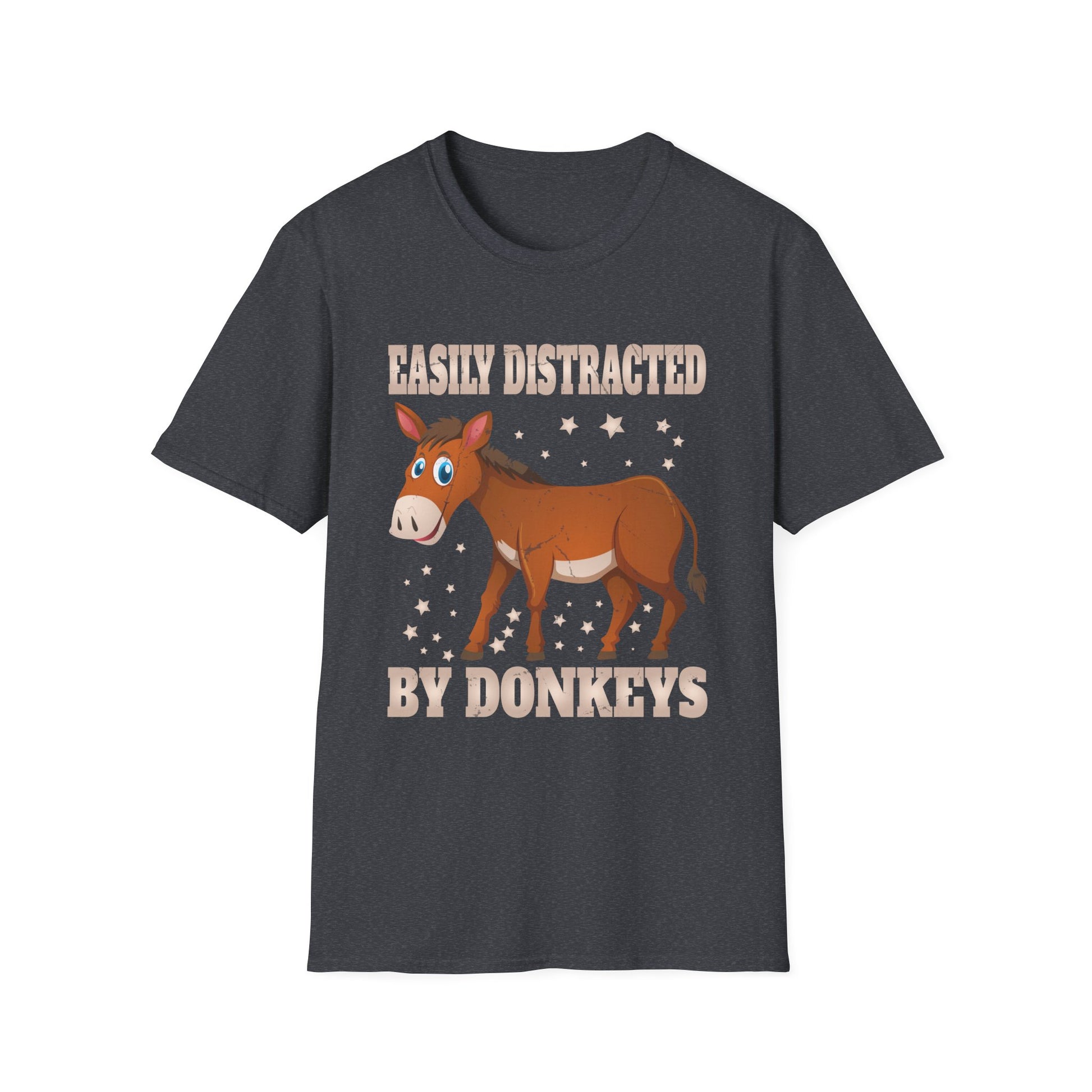 Easily Distracted by Donkeys Unisex T-Shirt