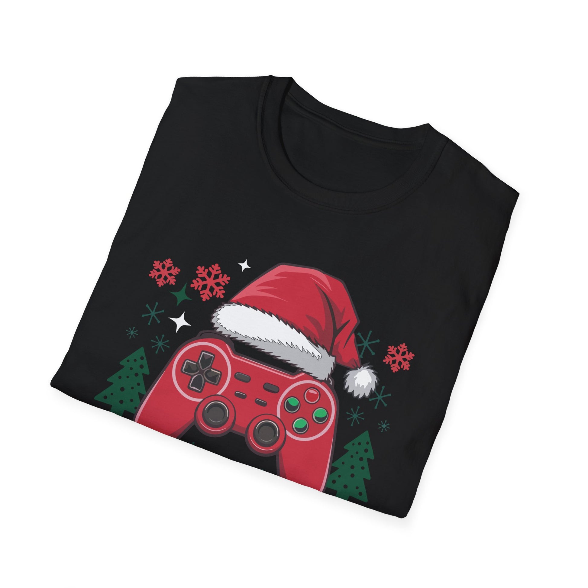 Christmas Gamer T-Shirt — Santa Controller Holiday Tee
