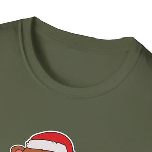 Beaver Christmas Cutie Beaver Christmas T-Shirt Unisex T-Shirt